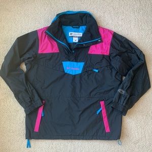 Columbia Waterproof Black Retro Jacket